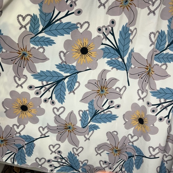 Patterned Flowy Skirt XXL - Picture 3 of 4